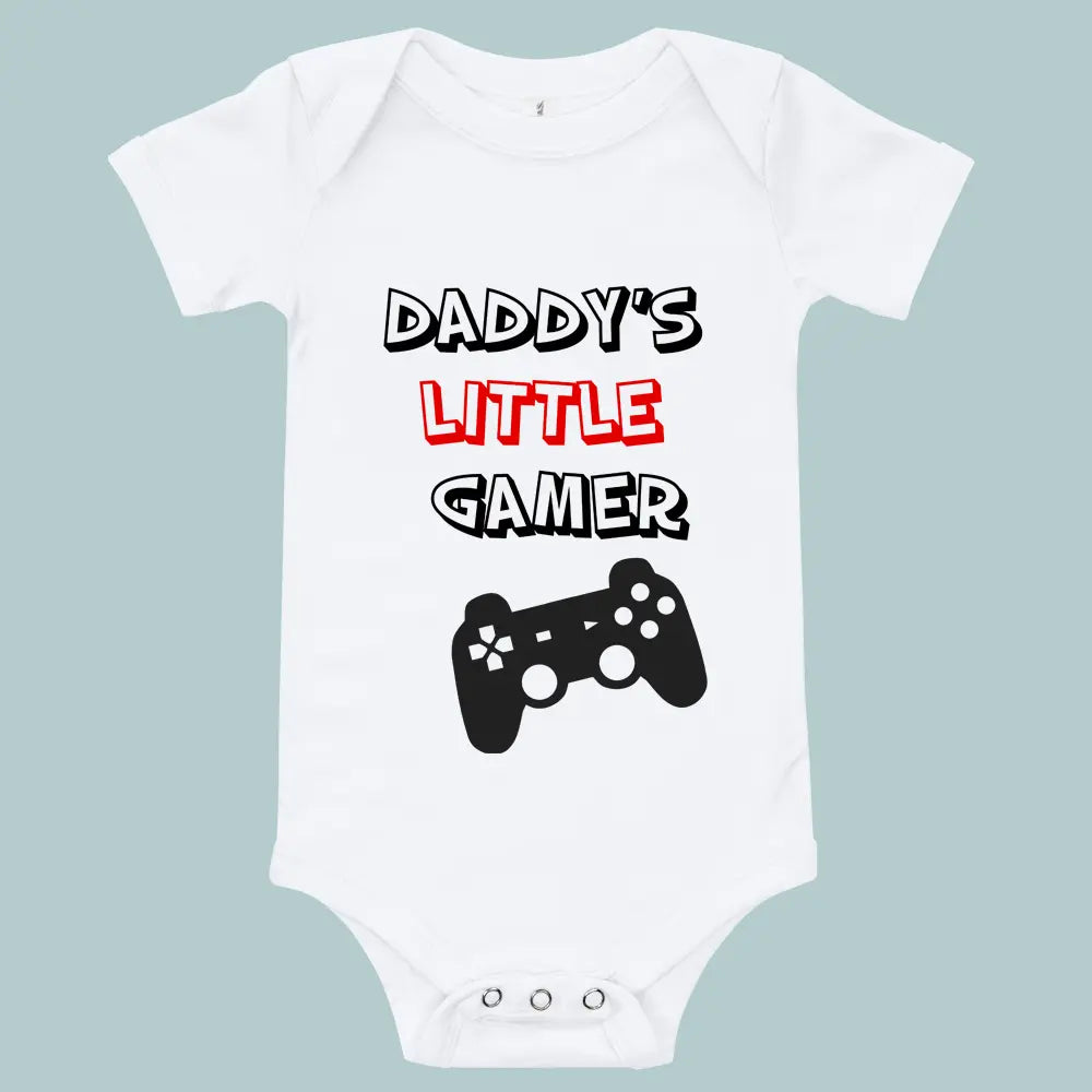 Daddy's Little Gamer Baby Romper