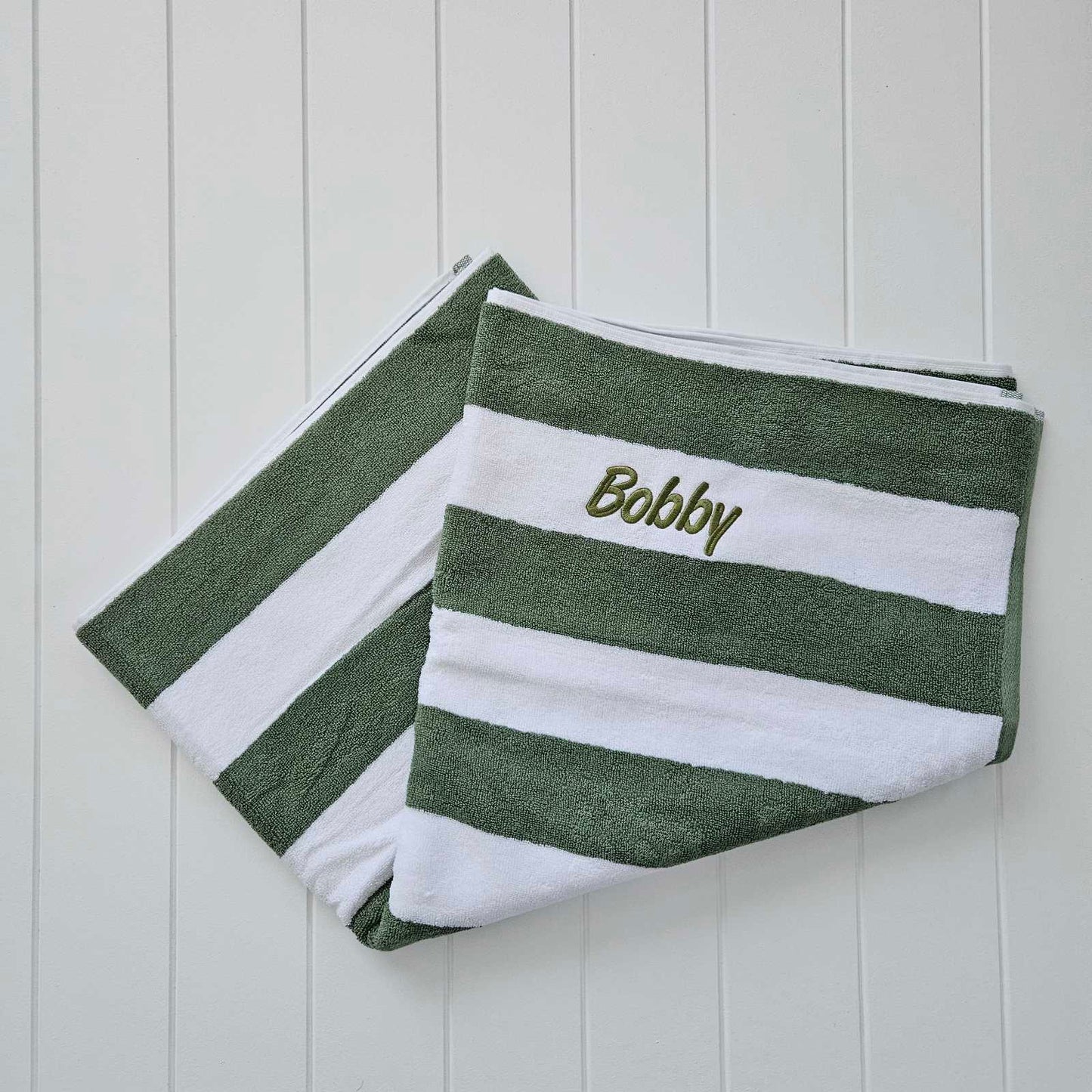 Personalised Gift Beach Towel | Custom Embroidered Name | Funky Gifts