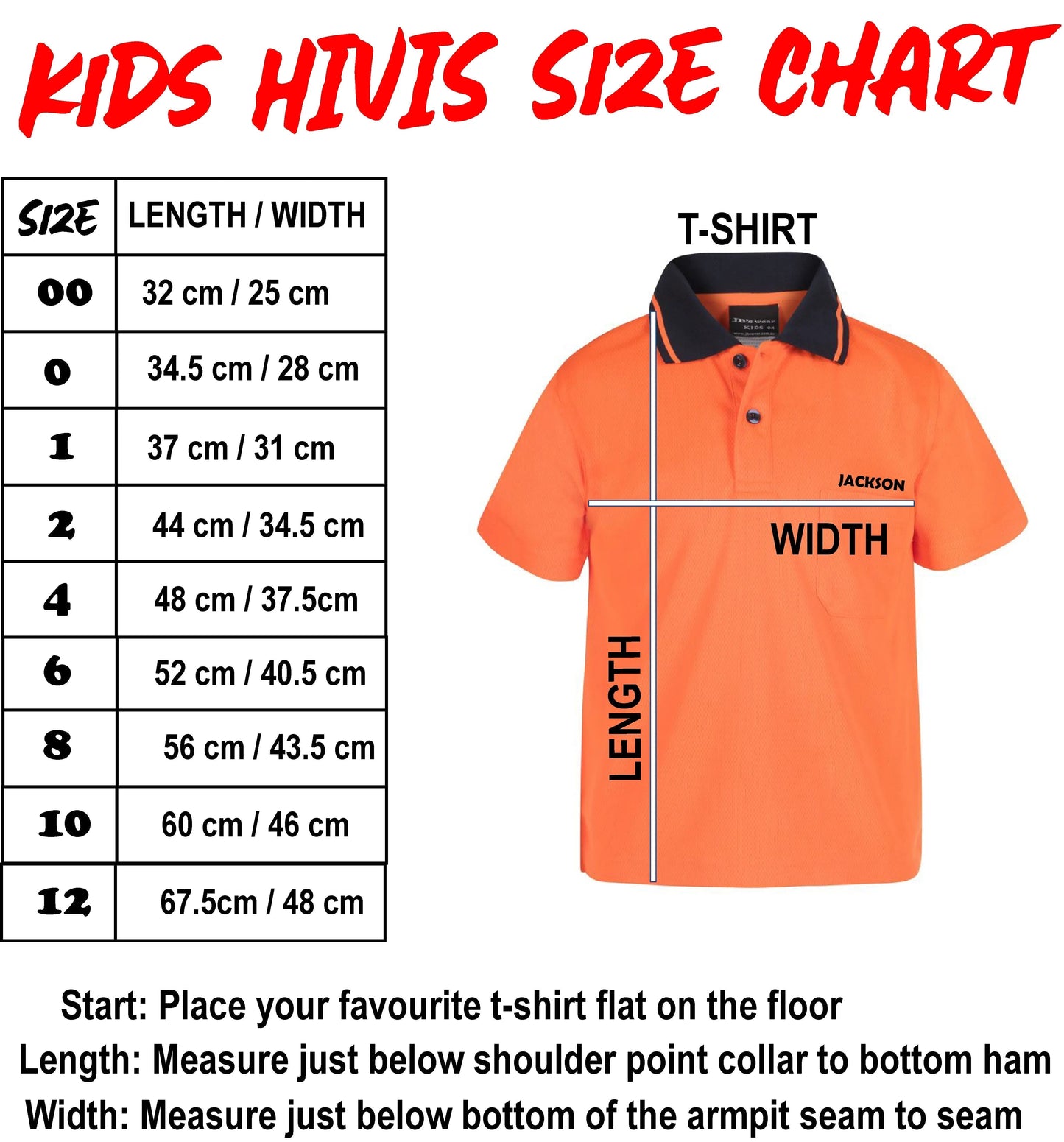 Personalised Kids Hi-Vis Orange Workwear Mini Apprentice Funky Gifts