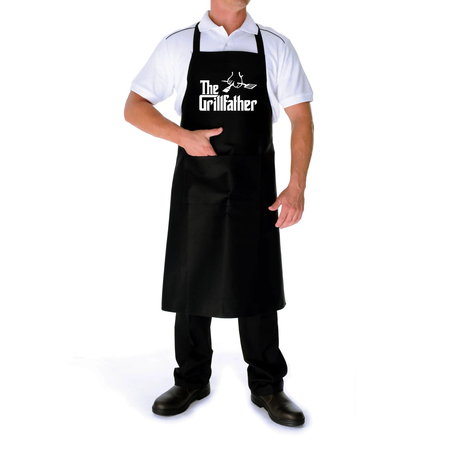 The Grillfather Apron – Funny Godfather Parody BBQ Gift Funky Gifts