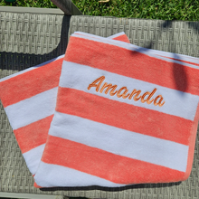 Load image into Gallery viewer, Personalised Beach Towel Australia
