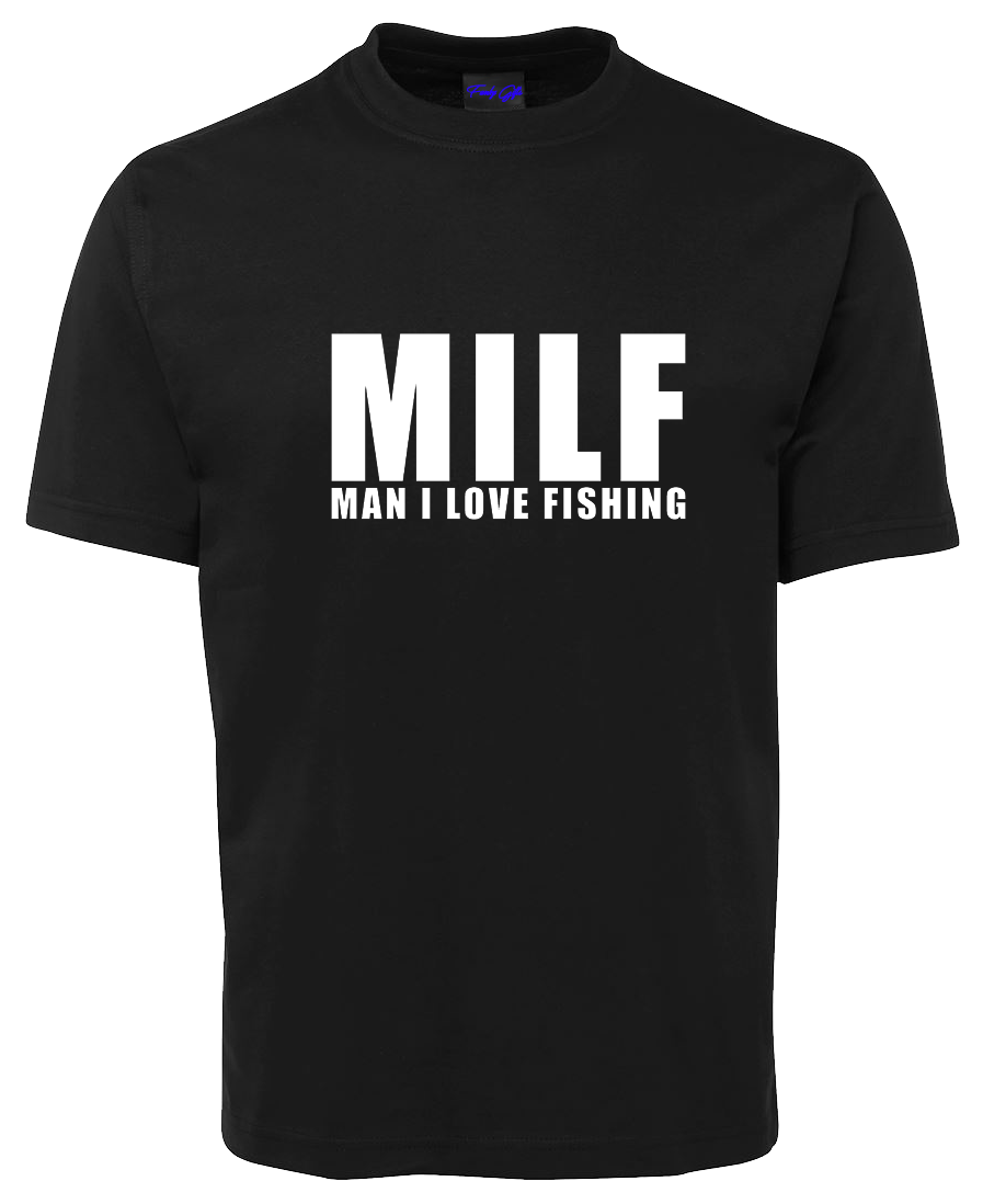 Man I Love Fishing T-Shirt | Fishing Angling Sports Tee