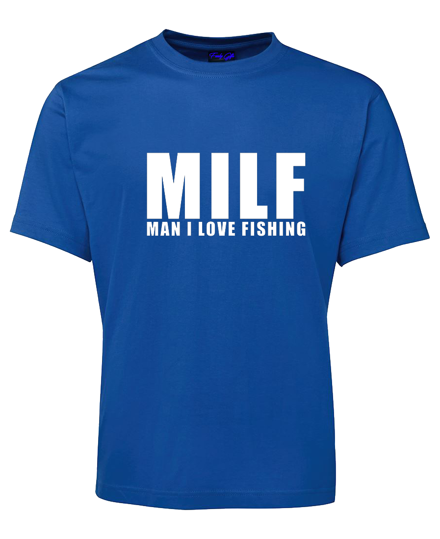 Man I Love Fishing T-Shirt | Fishing Angling Sports Tee