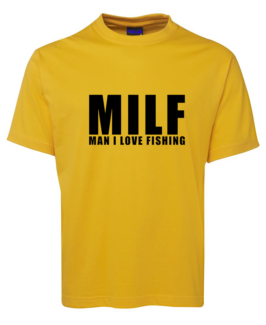 Man I Love Fishing T-Shirt | Fishing Angling Sports Tee