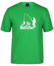 Load image into Gallery viewer, The Rodfather Fishing T-Shirt

