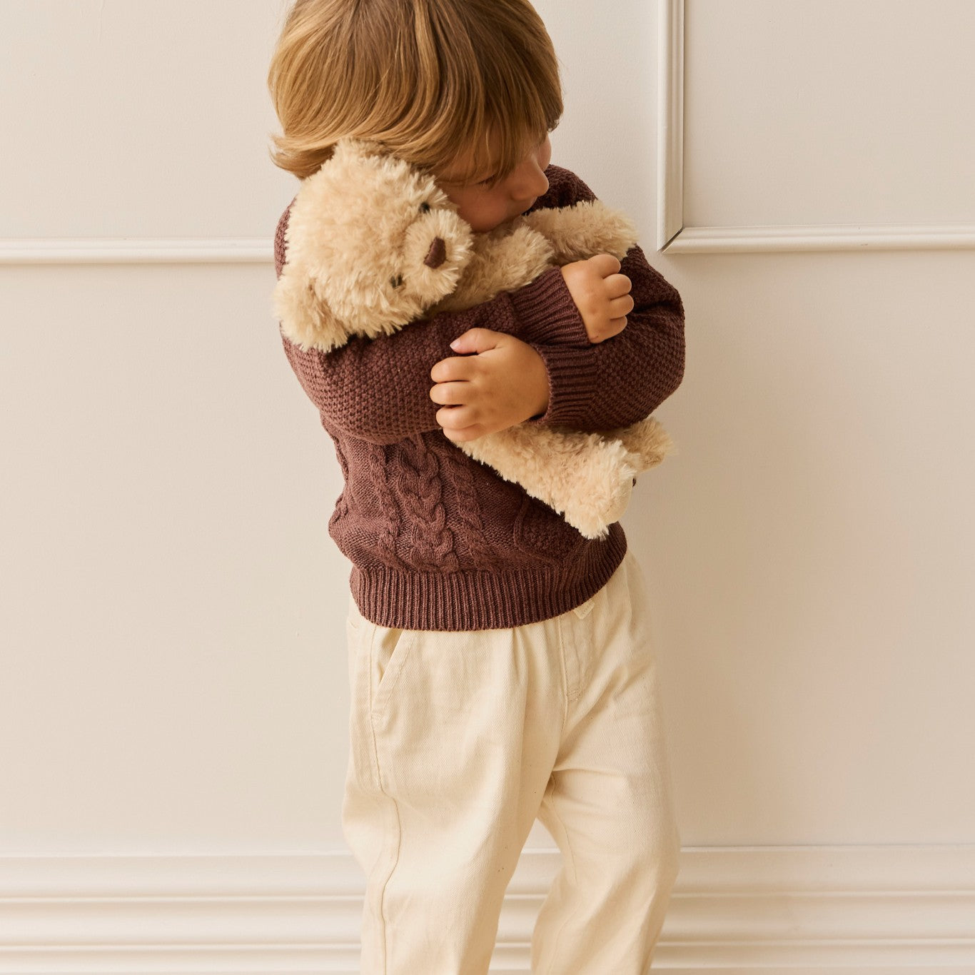 Personalised Jamie Kay Teddy Bear with Jumper