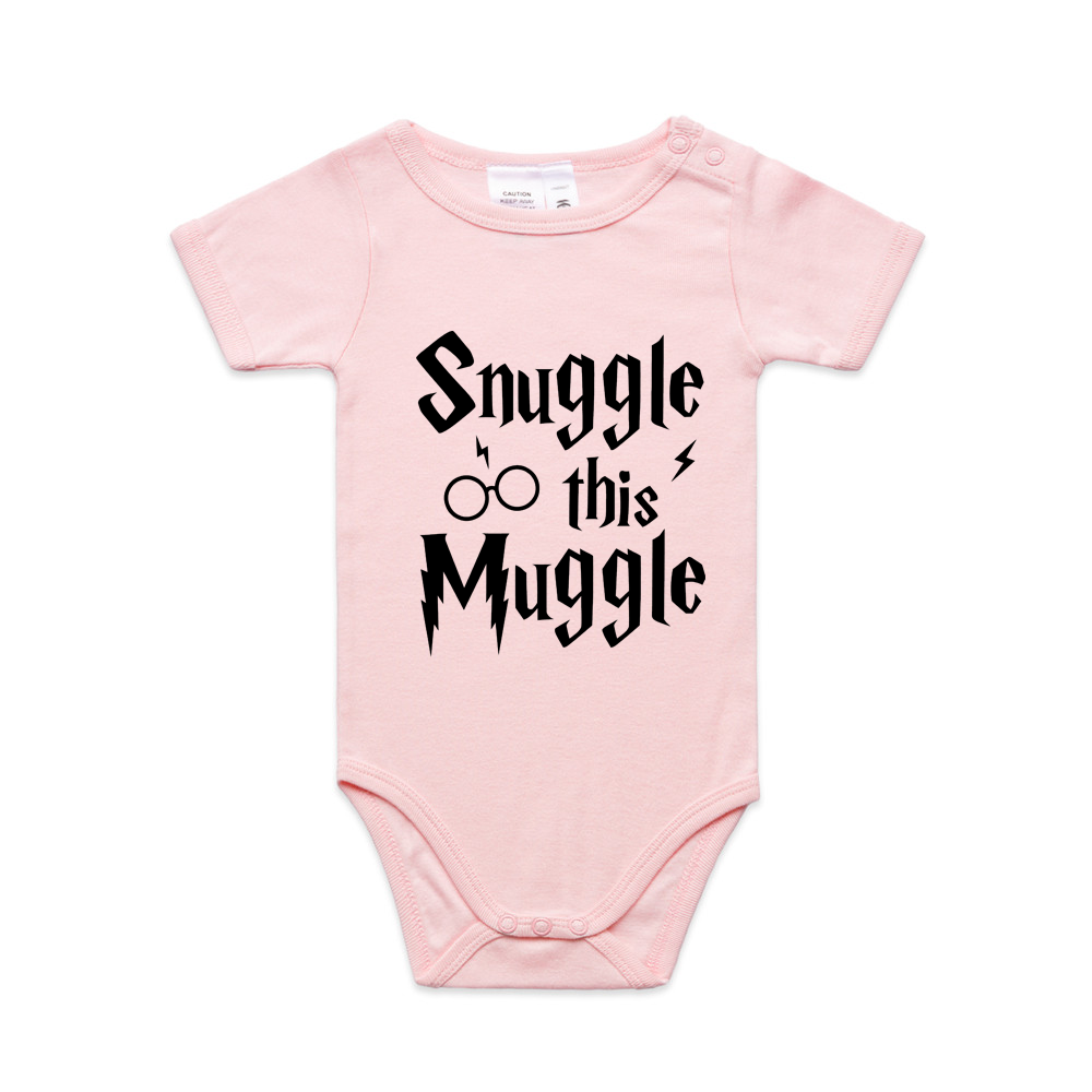 Snuggle this Muggle Novelty Baby Romper