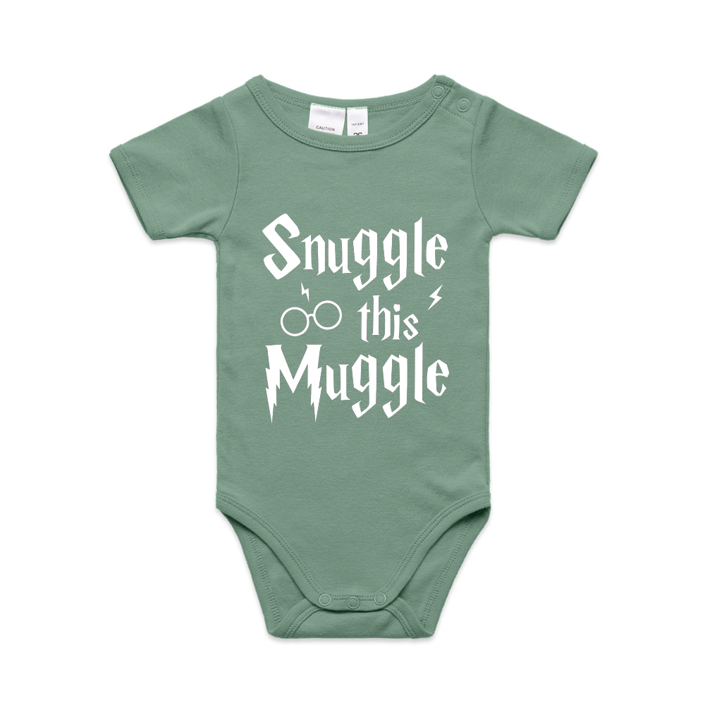 Snuggle this Muggle Novelty Baby Romper