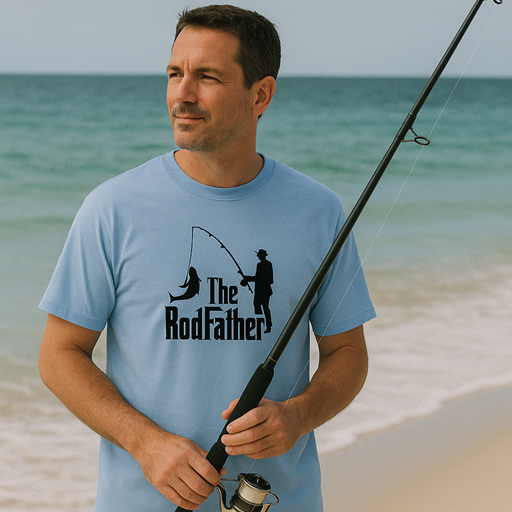 The Rodfather Fishing T-Shirt