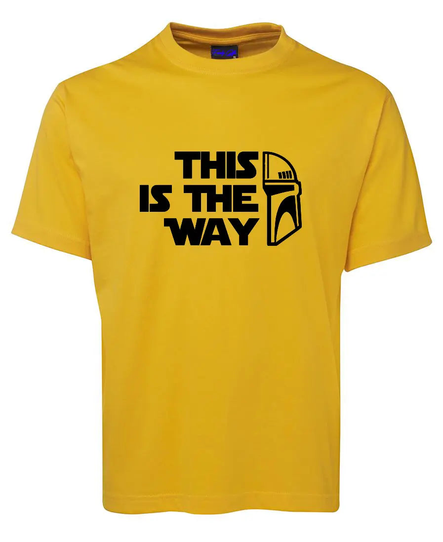 The Mandalorian “This Is The Way” T-Shirt – Star Wars Graphic Tee | Funky Gifts Funky Gifts
