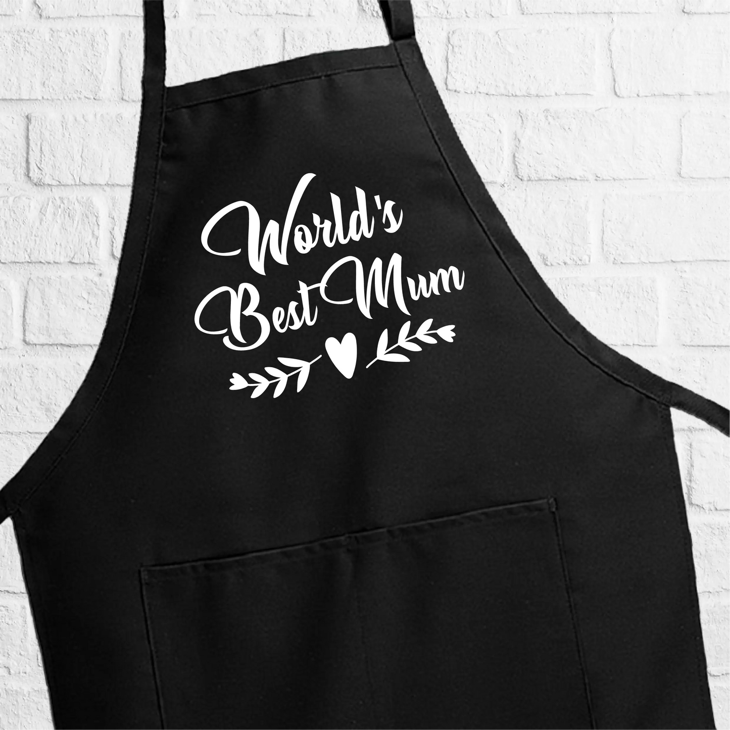 Worlds Best Mum Apron Funky Gifts