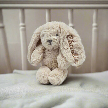 Personalised Ziggy Bunny – Embroidered Soft Toy Gift (Standard 25cm)