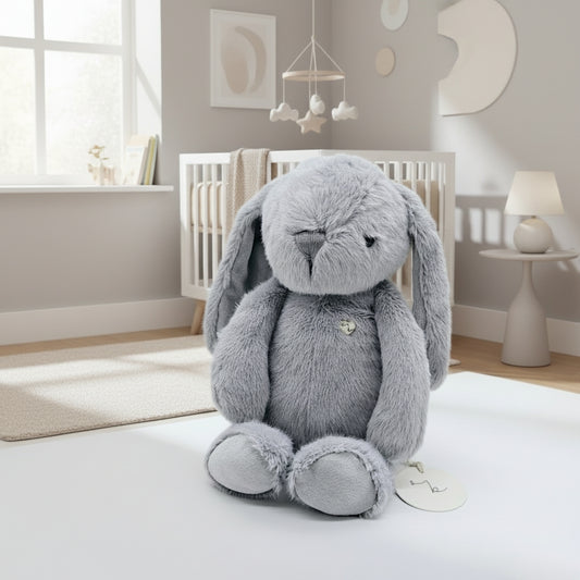 Personalised Jamie Kay Snuggle Bunny in Silver