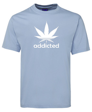 Load image into Gallery viewer, Addicted &quot;Weed&quot; Funny Brand Parody T-Shirt
