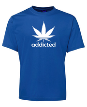 Load image into Gallery viewer, Addicted &quot;Weed&quot; Funny Brand Parody T-Shirt
