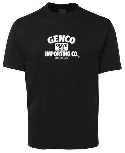 Genco Olive Oil Godfather T-Shirt - Black