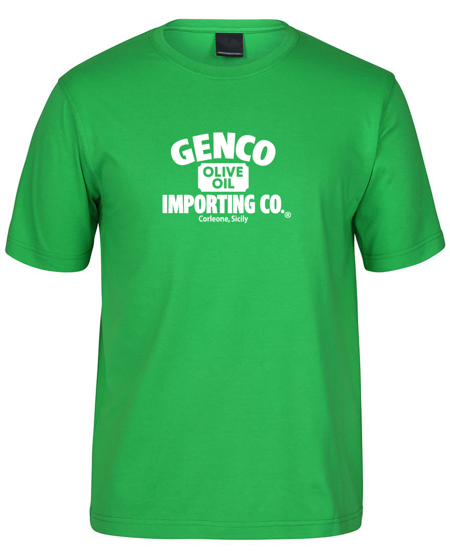 Genco Olive Oil Godfather T-Shirt - Green