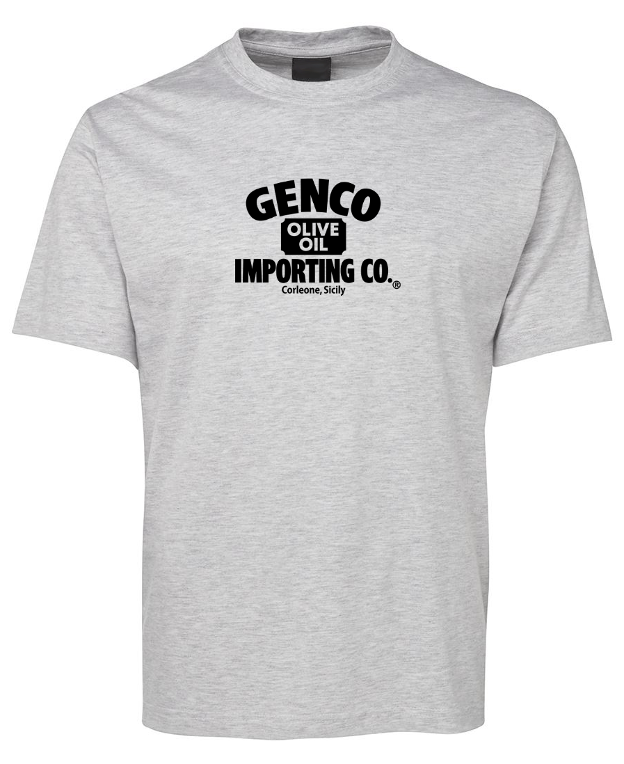 Genco Olive Oil Godfather T-Shirt - Grey