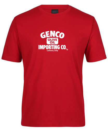 Genco Olive Oil Godfather T-Shirt - Red