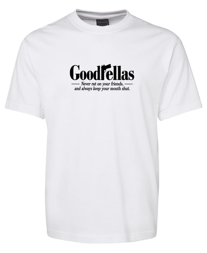 GoodFellas Funny Gangster Movie T-Shirt - White