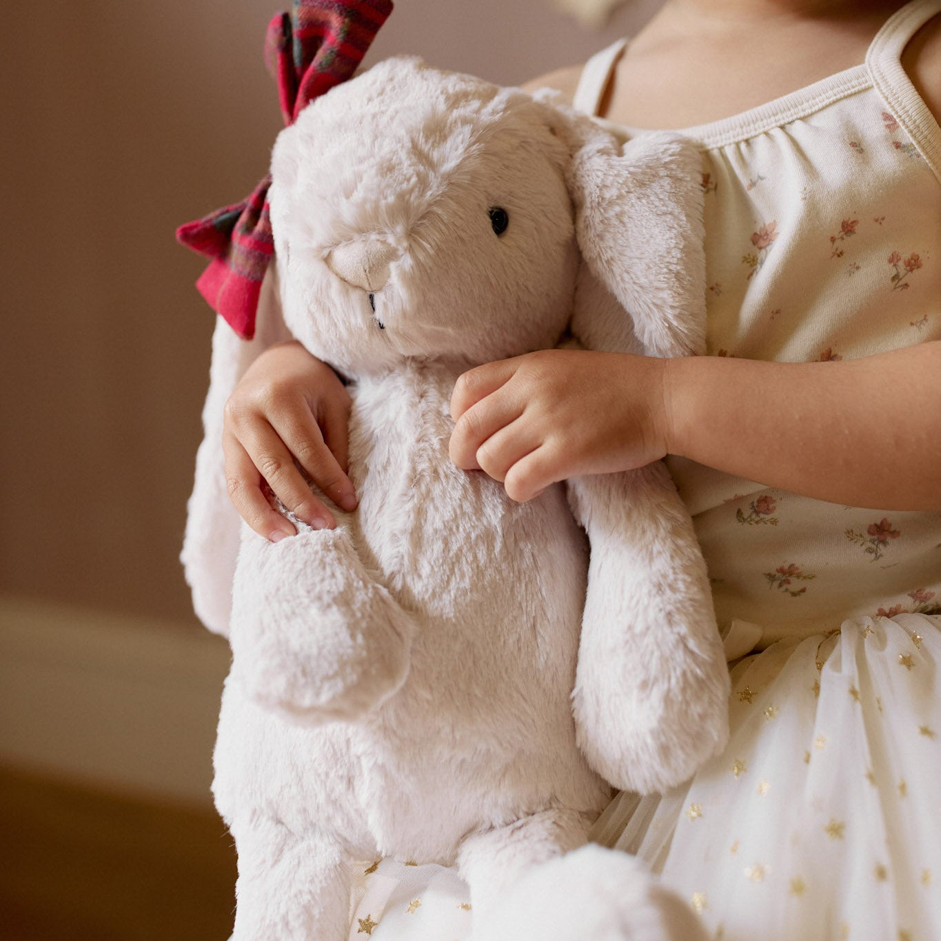 Personalised Jamie Kay Snuggle Bunny Pastel with Bow