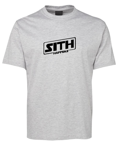 Sith Happens Funny Star Wars T-Shirt - Grey