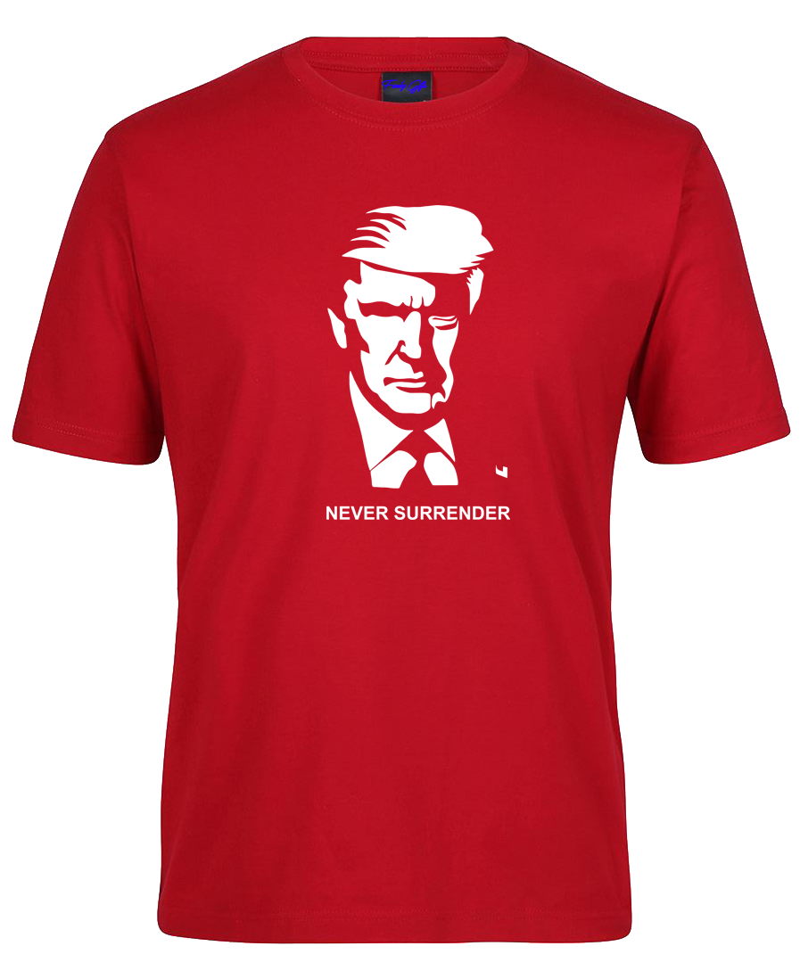 Trump 2024 MAGA Never Surrender T-Shirt
