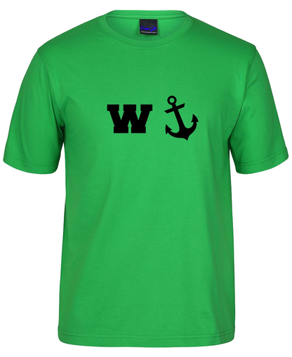 Wanker W + Anchor Funny T-Shirt
