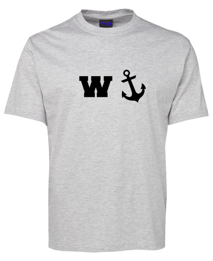 Wanker W + Anchor Funny T-Shirt