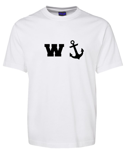 Wanker W + Anchor Funny T-Shirt