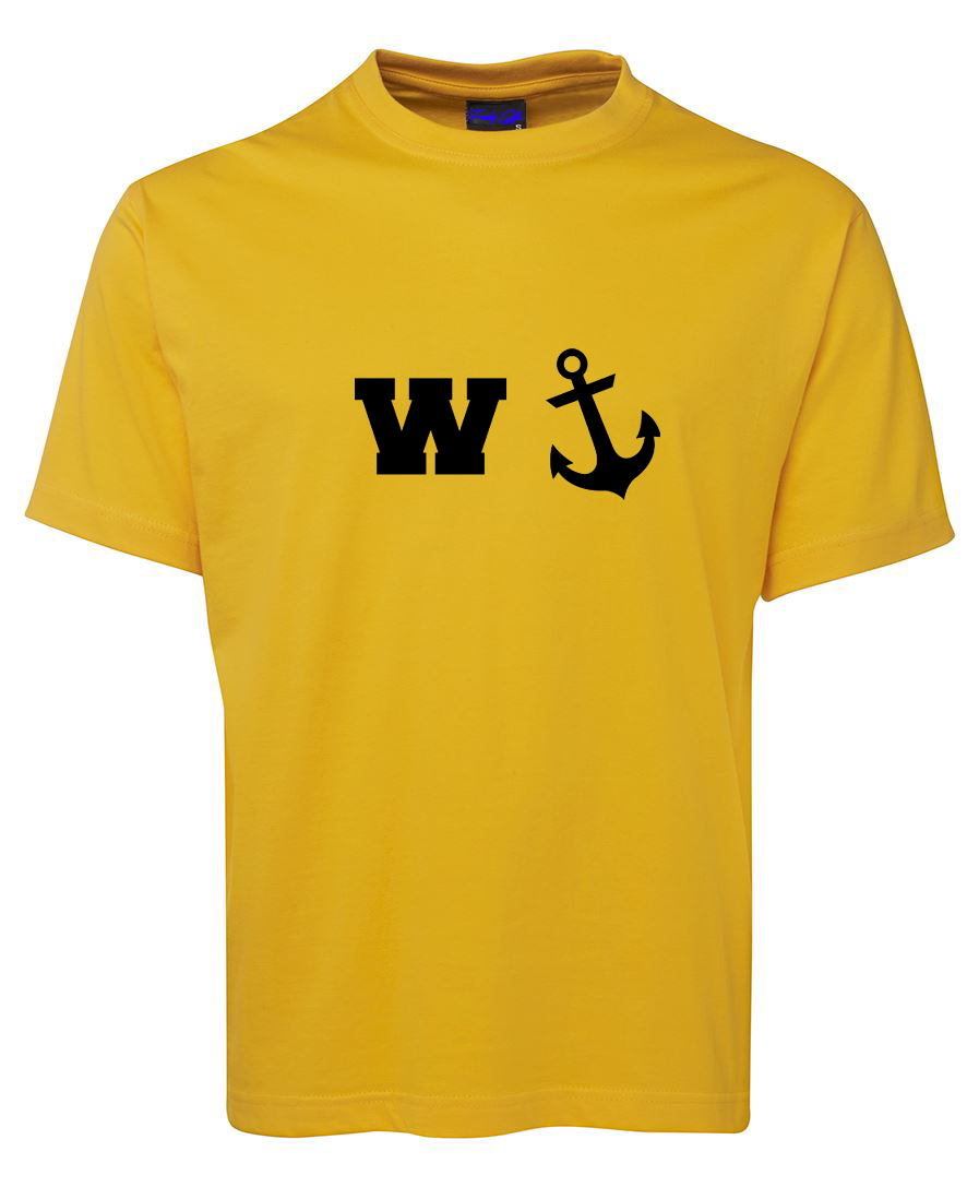 Wanker W + Anchor Funny T-Shirt
