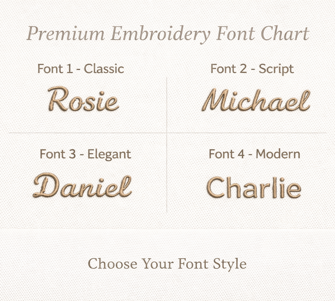 Personalised Baby Luxury Cotton Blanket in Cream Funky Gifts Australia