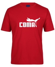 Load image into Gallery viewer, Coma Parody Brand T-Shirt
