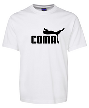 Load image into Gallery viewer, Coma Parody Brand T-Shirt
