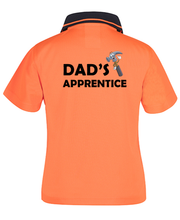 Load image into Gallery viewer, Children High Vis Clothing &quot;Dad&#39;s Apprentice&quot; Shirt
