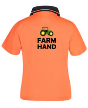 Load image into Gallery viewer, Children’s High Vis Clothing &quot;Farm Hand&quot; Shirt
