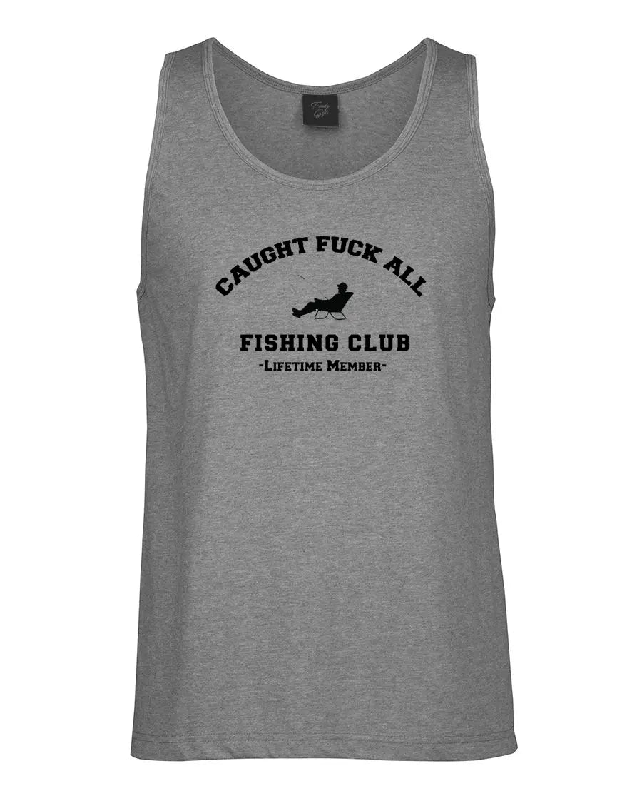 Singlets Fish Fishing Club Singlet | Custom Singlet | Funky Gifts Australia