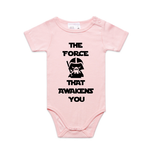Star Wars Baby The Force That Awakens You Novelty Romper