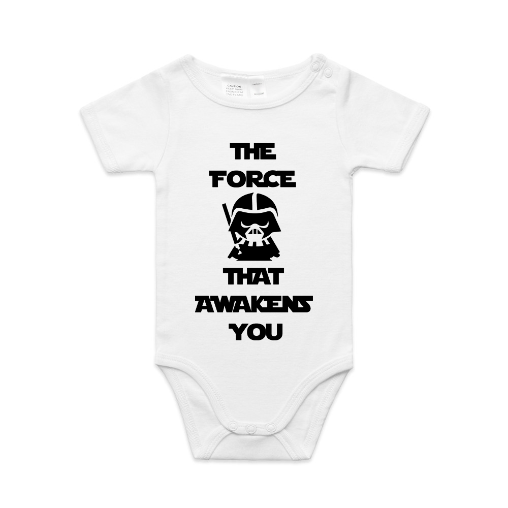 Star Wars Baby The Force That Awakens You Novelty Romper