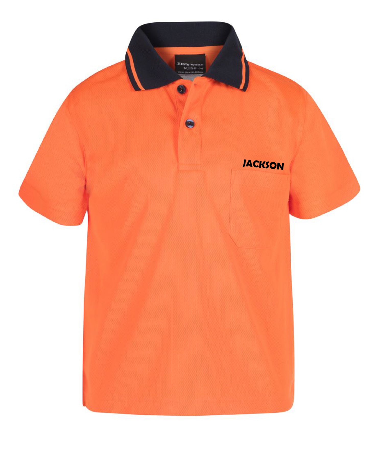 Kids Hi-Vis Workwear Personalised "Mini Apprentice" Shirt