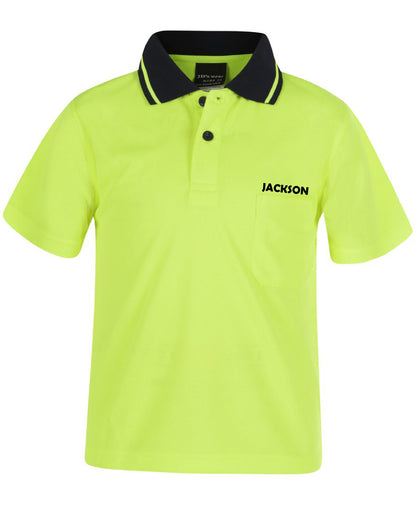 Kids Hi-Vis Workwear Personalised "Mini Apprentice" Shirt