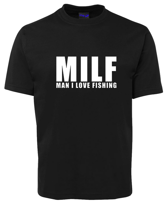 Man I Love Fishing T-Shirt | Fishing Angling Sports Tee