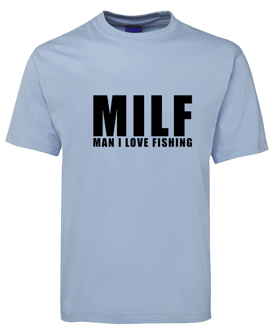 Man I Love Fishing T-Shirt | Fishing Angling Sports Tee