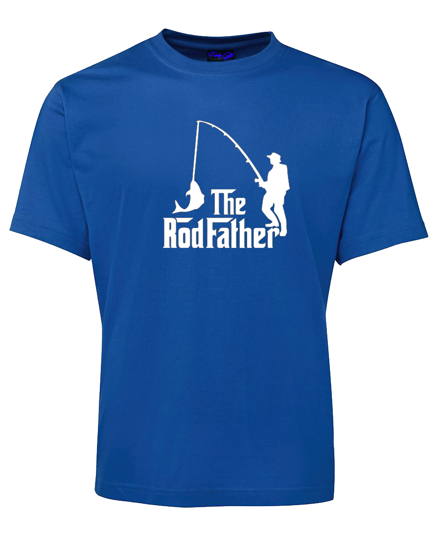 The Rodfather Fishing T-Shirt, Fishing Gift