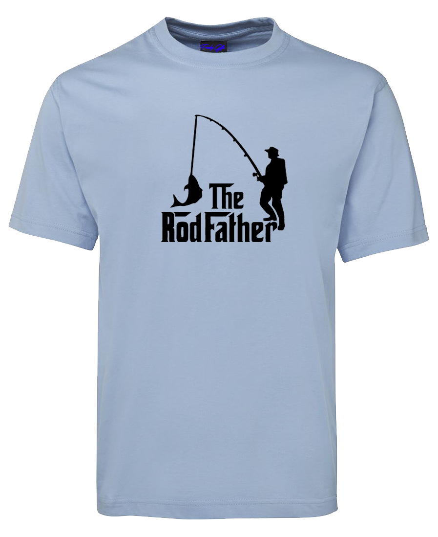 The Rodfather Fishing T-Shirt, Fishing Gift