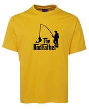 Load image into Gallery viewer, The Rodfather Fishing T-Shirt
