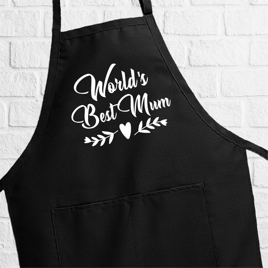 Worlds Best Mum Apron